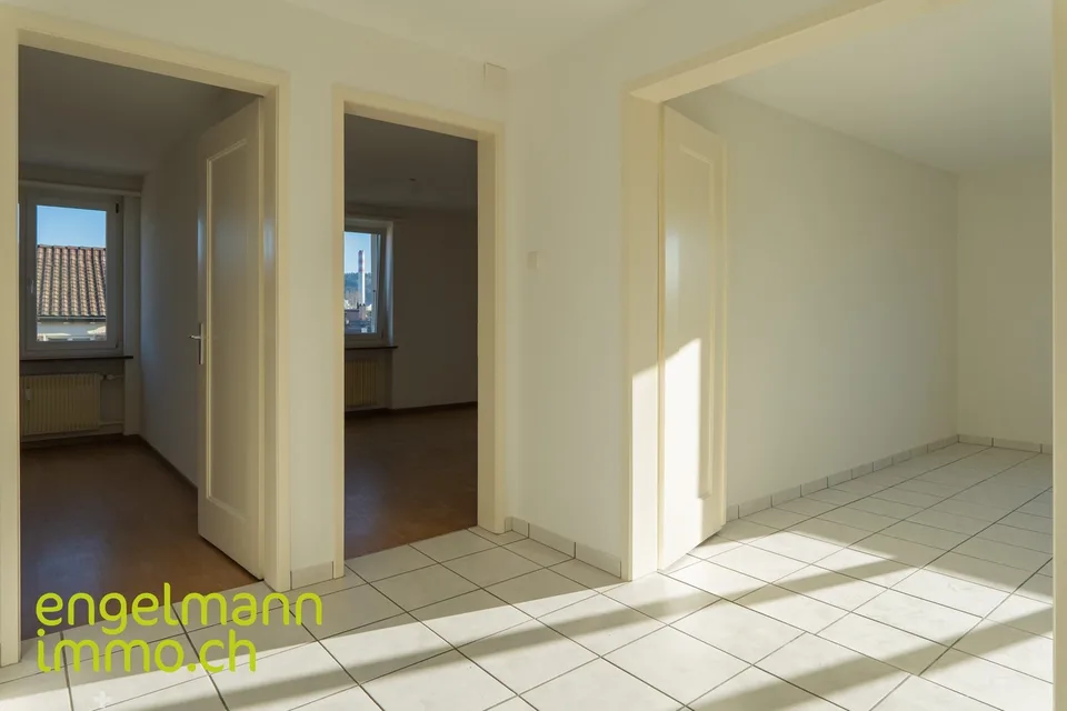 3 Zimmer-Dachwohnung / Appartement mansardé de 3 pièces