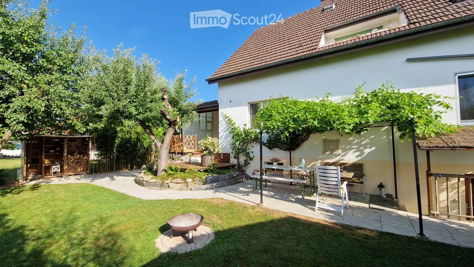 4,5  Zi-Wohnung plus Garten im Grünen