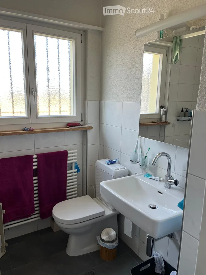 Helle 4.5-Zimmer-Wohnung mit Balkon in Gwatt/Thun