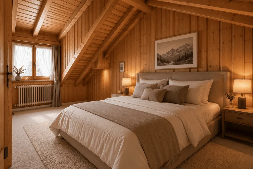 LES DIABLERETS - COQUET APPARTEMENT DE 2,5 PIECES AUX COMBLES