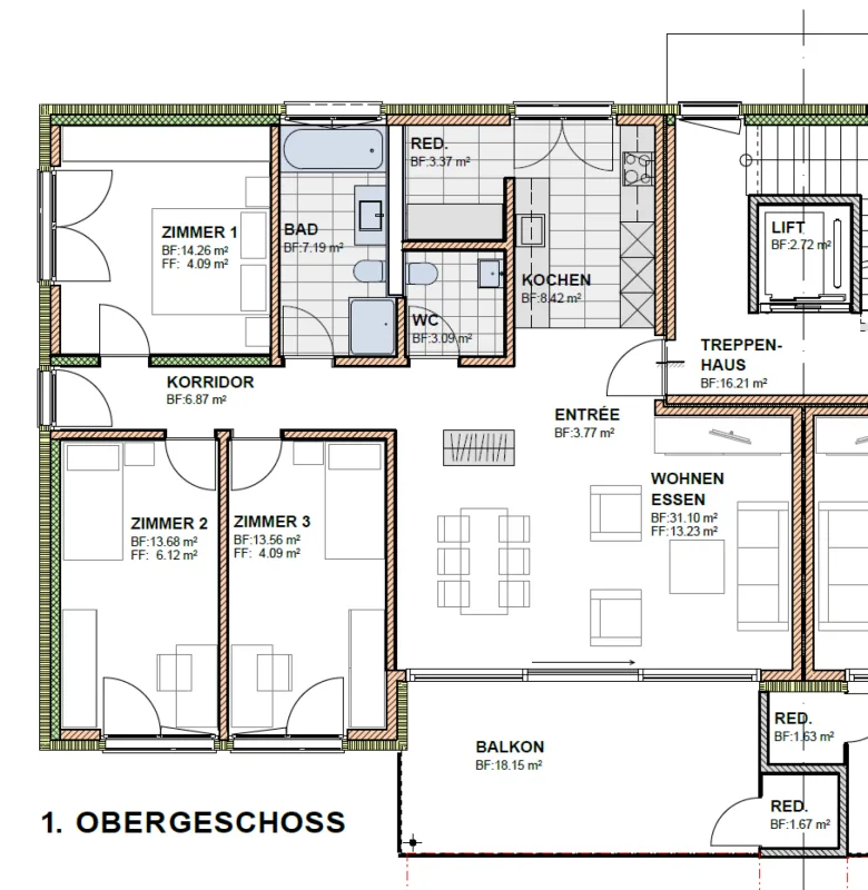 4.5-Zimmer, Hintere Gasse 22, Riggisberg