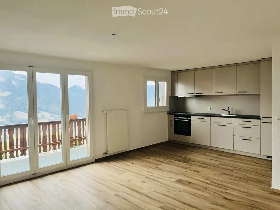 3-Zimmer-Maisonette-Wohnung mit Bergblick in Seelisberg