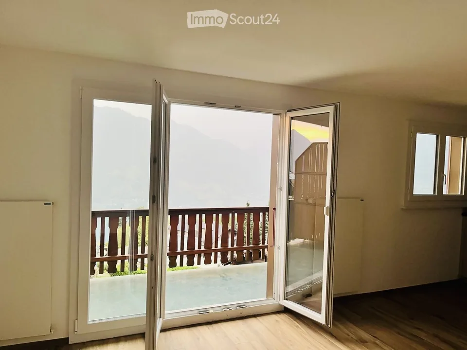 3-Zimmer-Maisonette-Wohnung mit Bergblick in Seelisberg