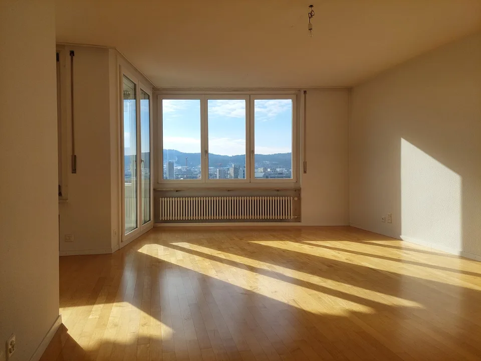 Location jusqu'au 30.06.2027 – appartement 5,5 pièces avec vue panoramique sur Zurich