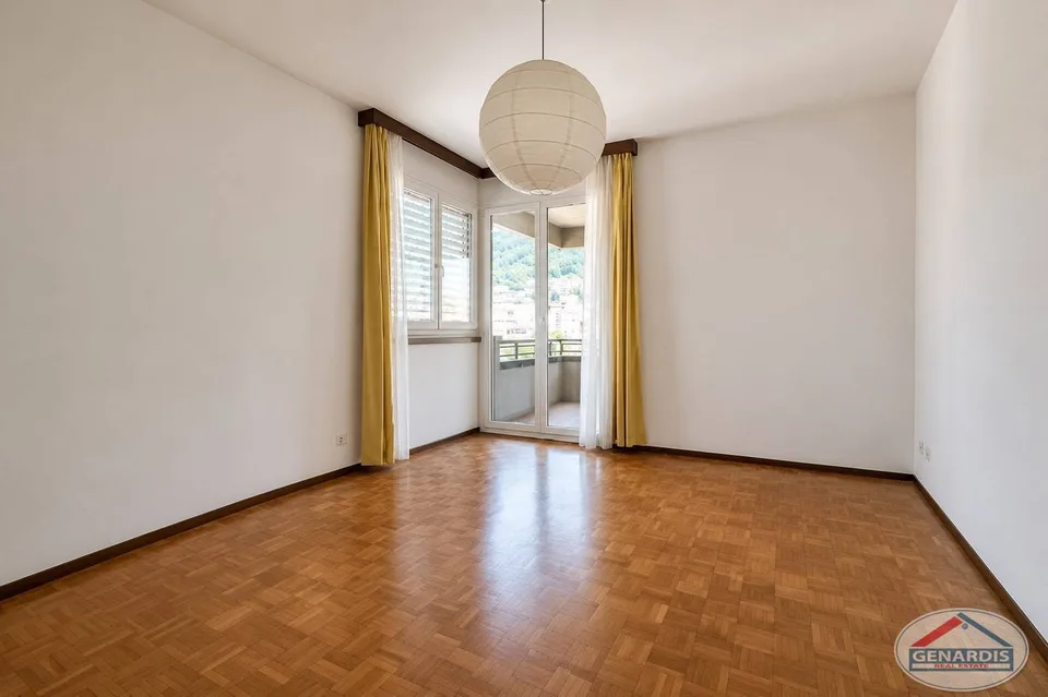 Lugano, Zentrale, Helles, Geräumiges Apartment mit zwei Terrassen