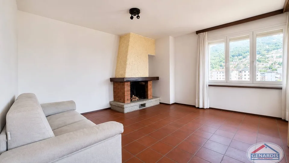 Lugano, Zentrale, Helles, Geräumiges Apartment mit zwei Terrassen