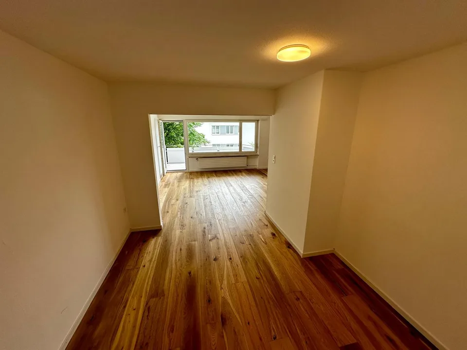 Beautiful 1.5-room apartment on the 1st floor, with a large balcony in St. Gallen