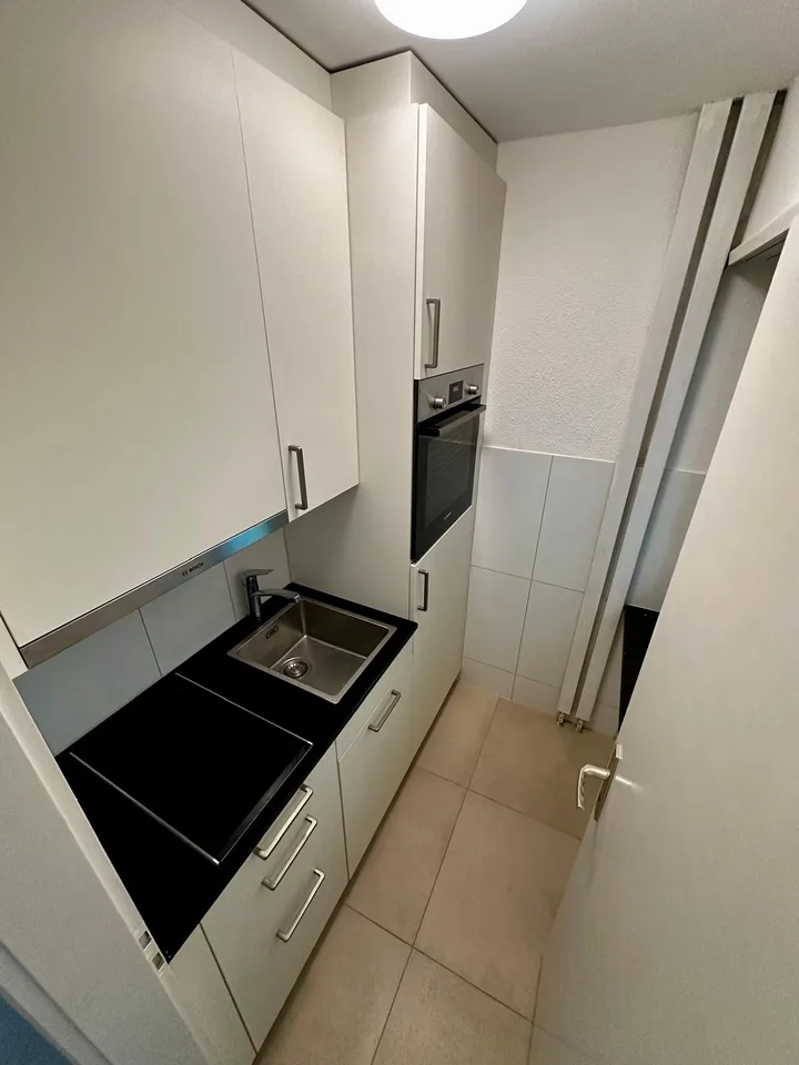Beautiful 1.5-room apartment on the 1st floor, with a large balcony in St. Gallen