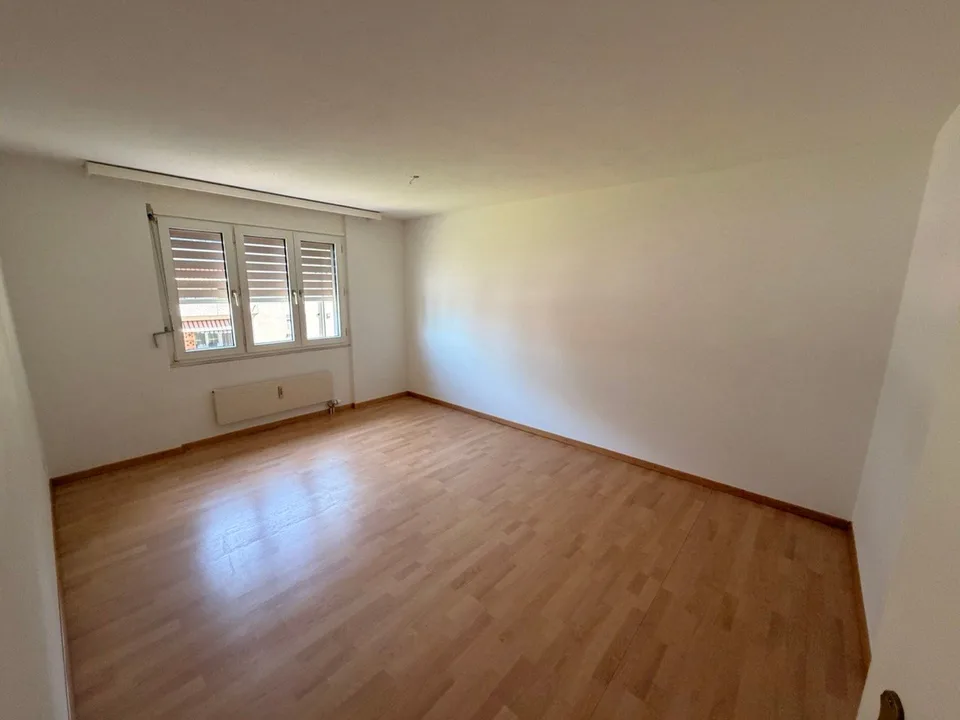 Bright 4.5-room apartment with balcony and beautiful view in Frasnacht