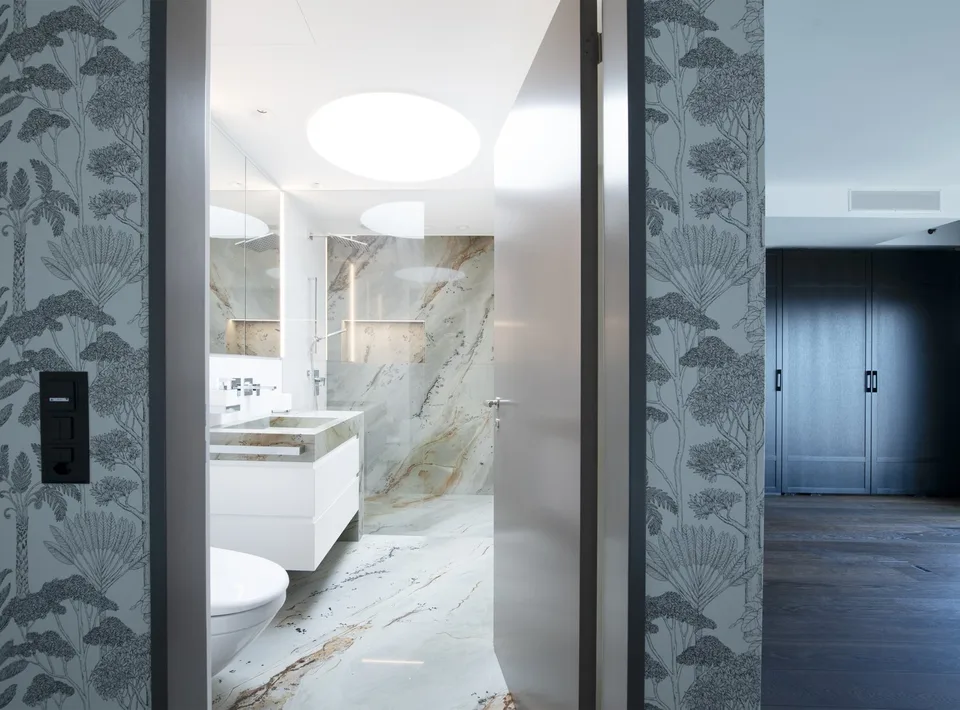 Luxurious Two-Story Penthouse with Fantastic View over the City of Zurich