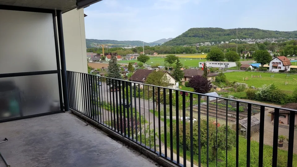 Habitation moderne et verte dans la Brugger Aue