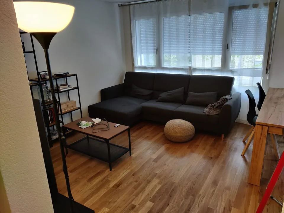 Bright 2.5-room apartment with large windows and sunny south-facing terrace  close to Oerlikon station