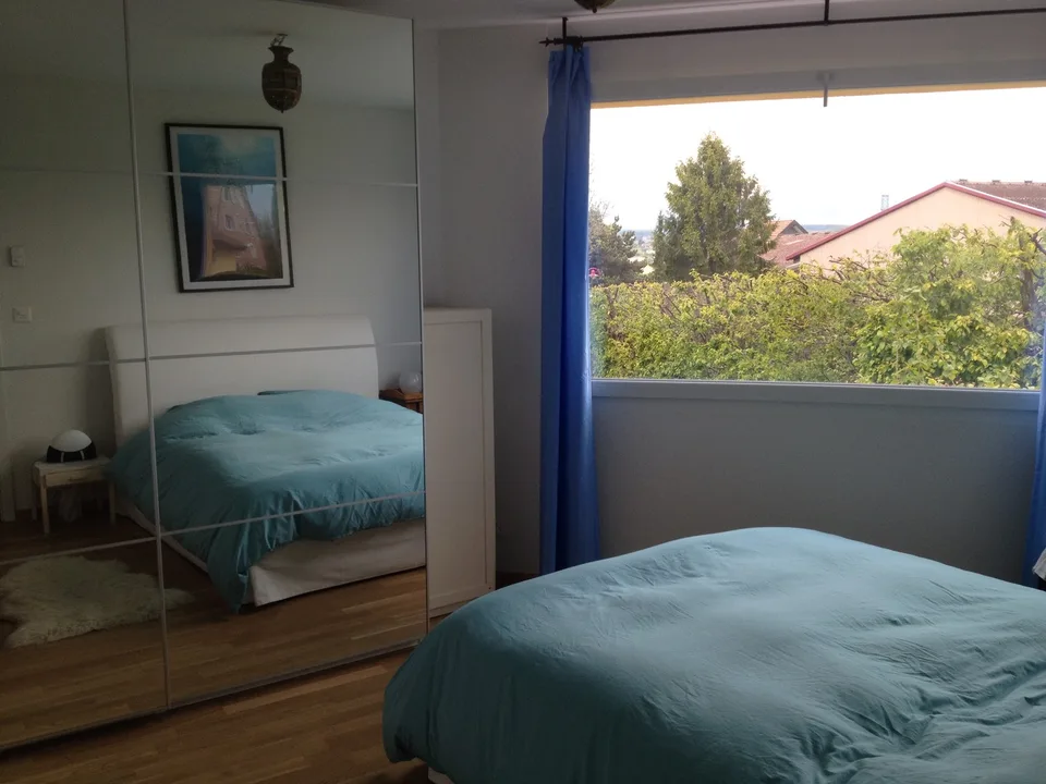 Appartement meublé 2 chambres en rez terrasse à sous-louer dès le 1er septembre
