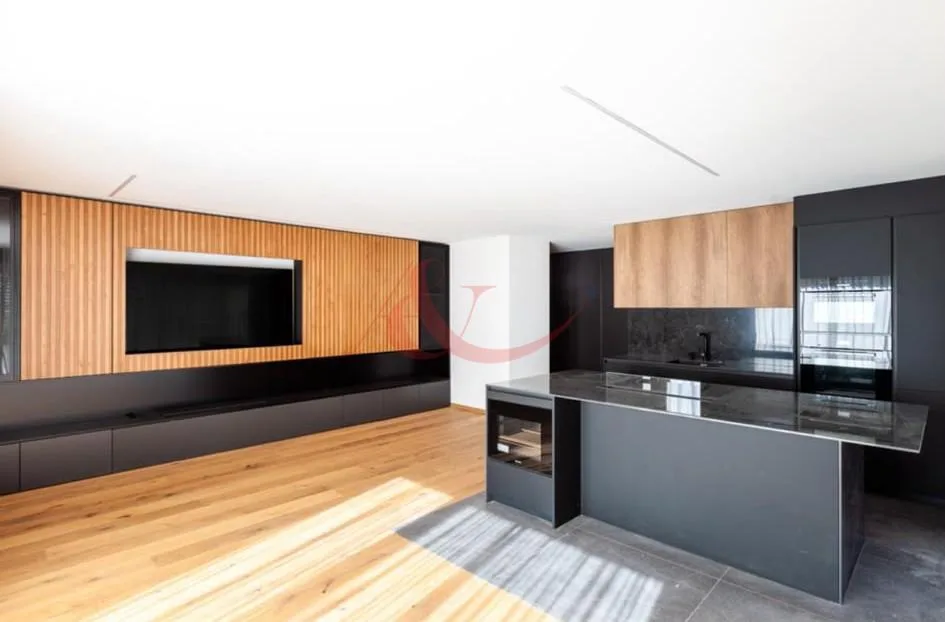 Crans - Montana, Eine vollständig möblierte moderne Wohnung, bis ins kleinste Detail durchdacht