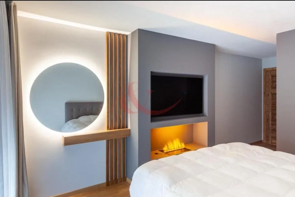 Crans - Montana, Eine vollständig möblierte moderne Wohnung, bis ins kleinste Detail durchdacht