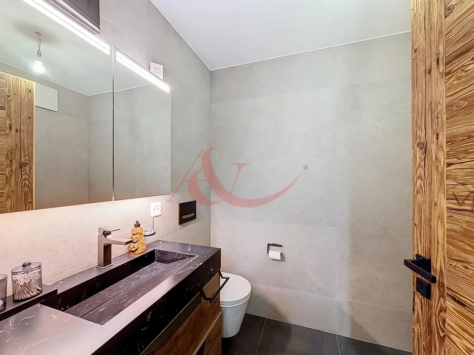 Crans - Montana, Eine vollständig möblierte moderne Wohnung, bis ins kleinste Detail durchdacht