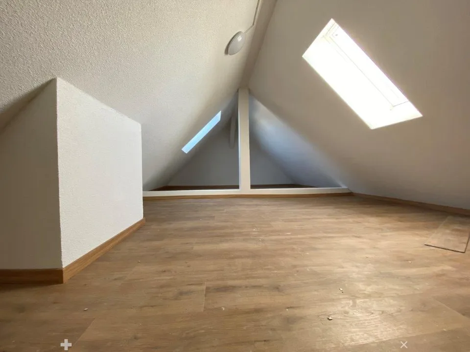 Charmante 1-Zimmer-Dachwohnung mit Estrich zu vermieten