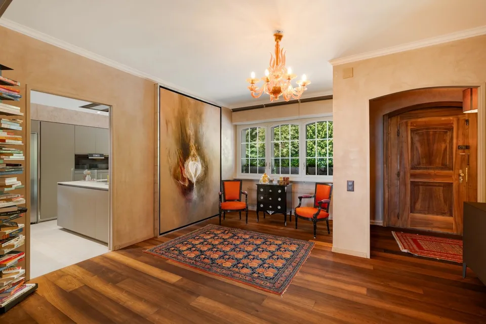 Exceptional Semi-Detached Villa with Panoramic Views of Lake Geneva and the Alps in Vevey