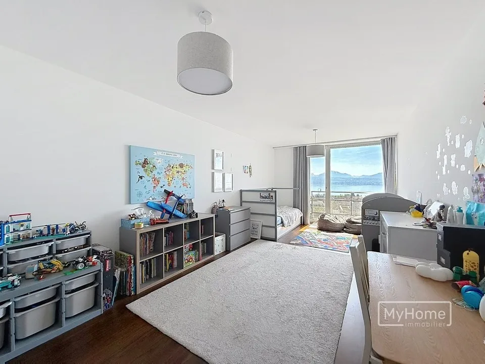 Prachtvolle Wohnung mit Blick auf den Genfersee