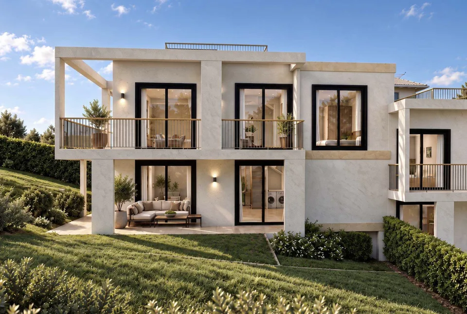 NEW - 67 m2 of Terraces and ROOF-TOP for this 4.5 room VILLA with 350 m2 usable space – photo 2 of 19