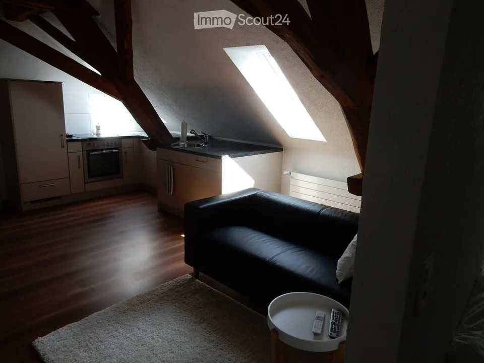 Charming 2-room attic apartment in Untersiggenthal – available from December 2026