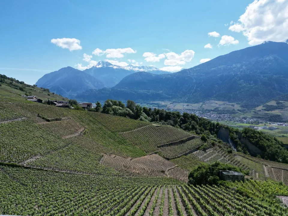 Nuova villa di 5,5 locali a Lens con 180m2 e vista mozzafiato