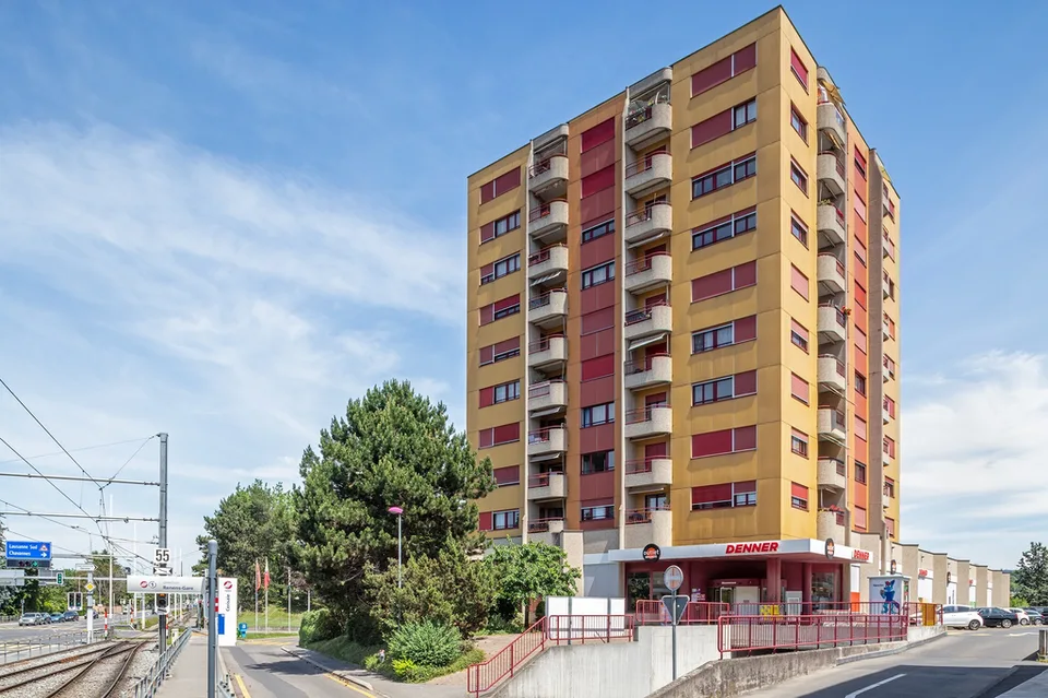Appartement de 2 pièces avec balcon au 3ème étage