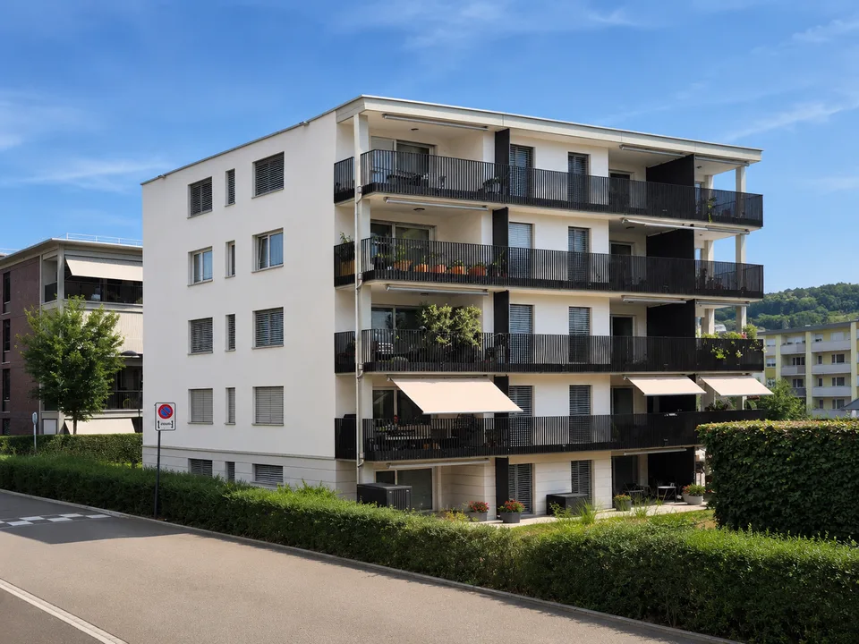 Appartement très central et neuf de 4,5 pièces avec des normes élevées