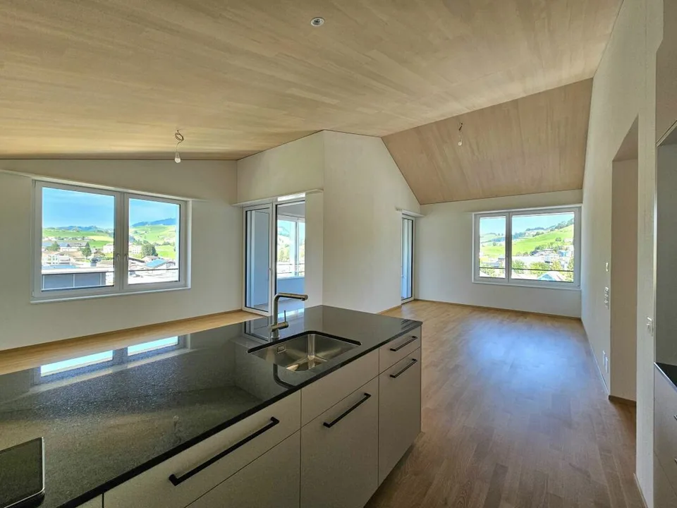 Brand new 4.5 room apartment in the center of Appenzell