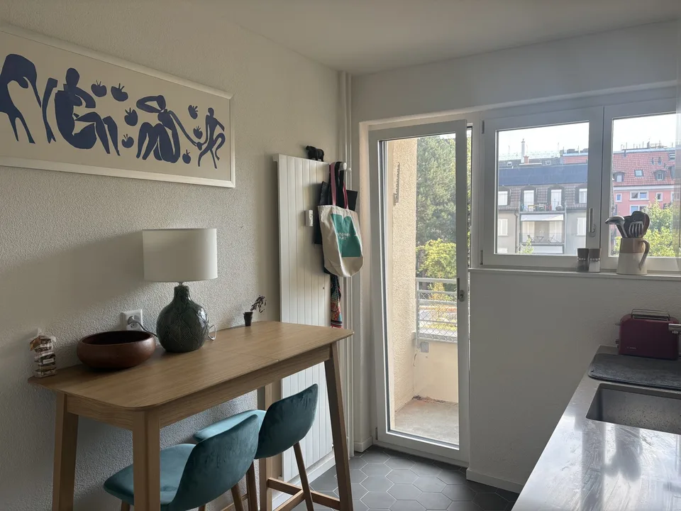 3,5-Zimmer-Wohnung in Schmiede Wiedikon - 6. Sept. - 21. Okt. (flexibel)