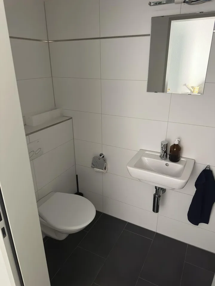 Modern 2.5-room apartment in Zurich Oerlikon  only 3 minutes from the train station