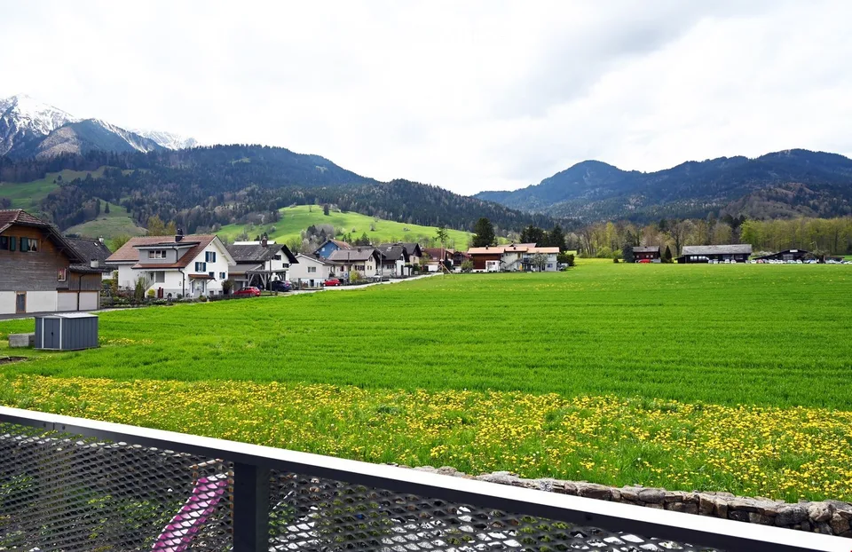 Beautiful 3.5-room apartment with a view of the greenery incl. EHP
