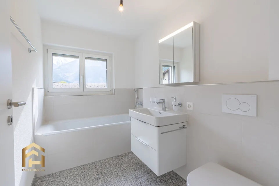 Idyllic 4.5 terraced apartment in Termen