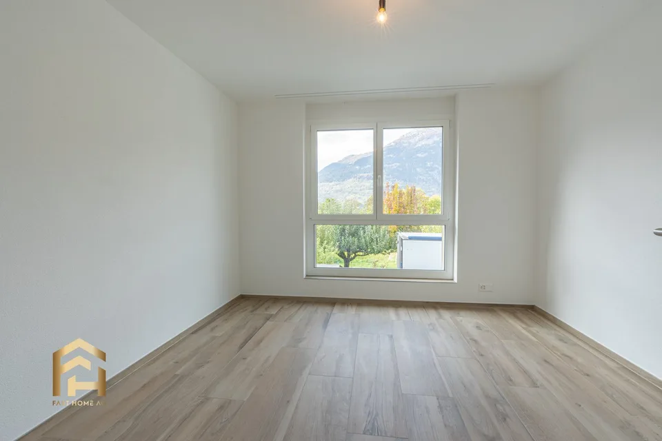 Idyllic 4.5 terraced apartment in Termen
