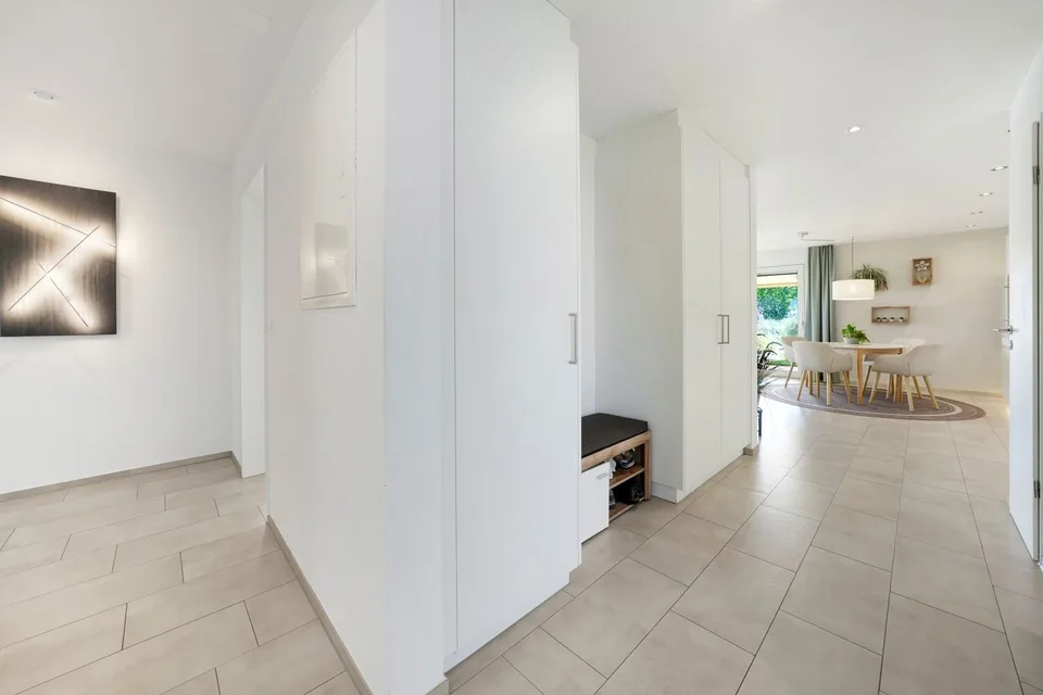 Appartement de jardin ensoleillé avec jardin unique et vue