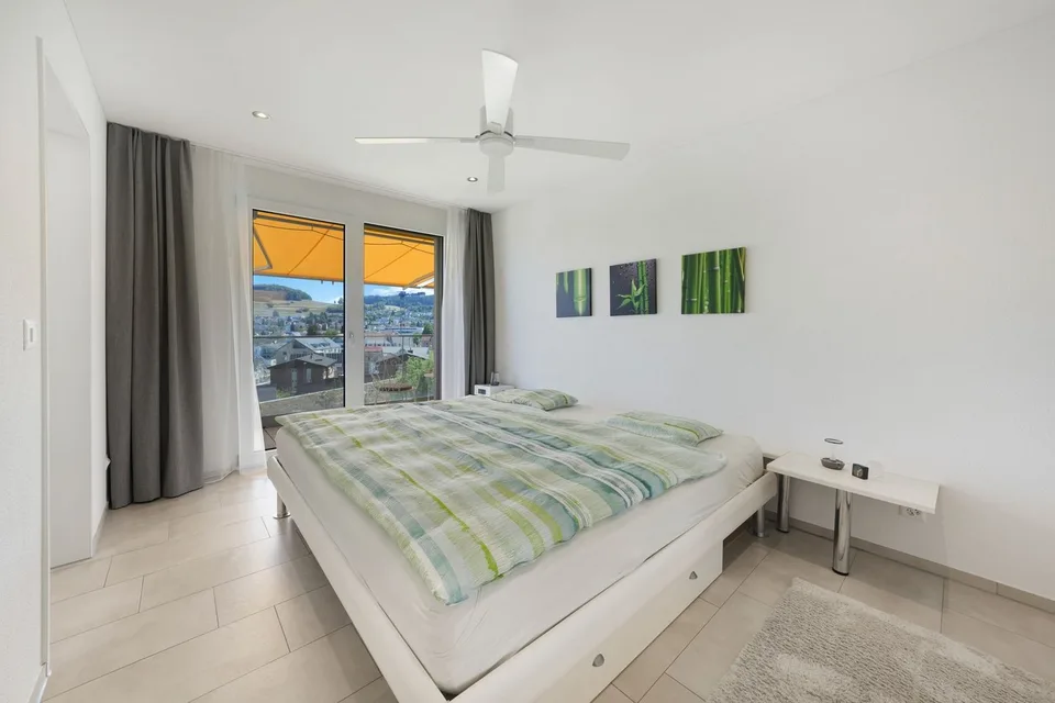 Appartement de jardin ensoleillé avec jardin unique et vue