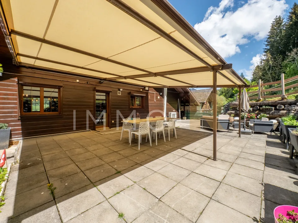 Chalet individuel avec terrain de 1018m2 et potentiel de création d'un appartement indépendant