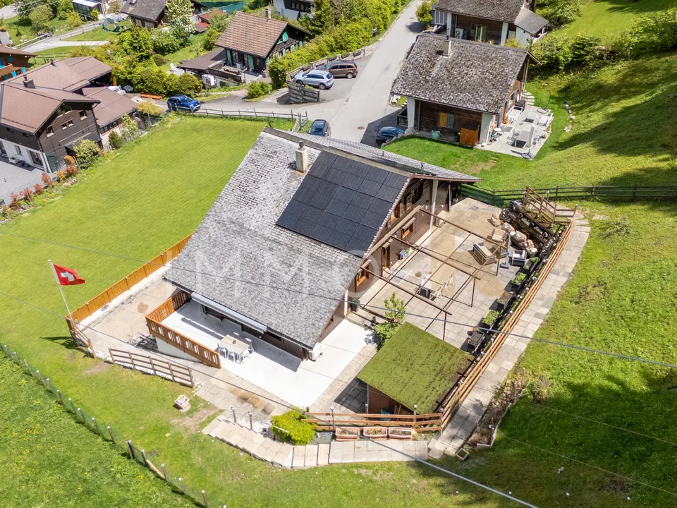 Chalet individuel avec terrain de 1018m2 et potentiel de création d'un appartement indépendant