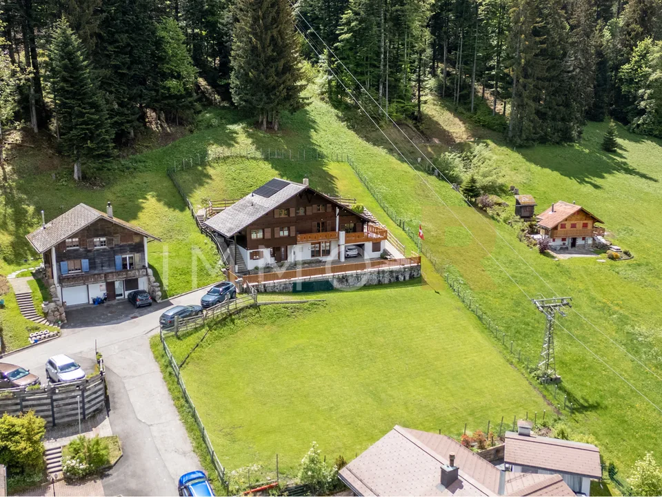 Chalet individuel avec terrain de 1018m2 et potentiel de création d'un appartement indépendant