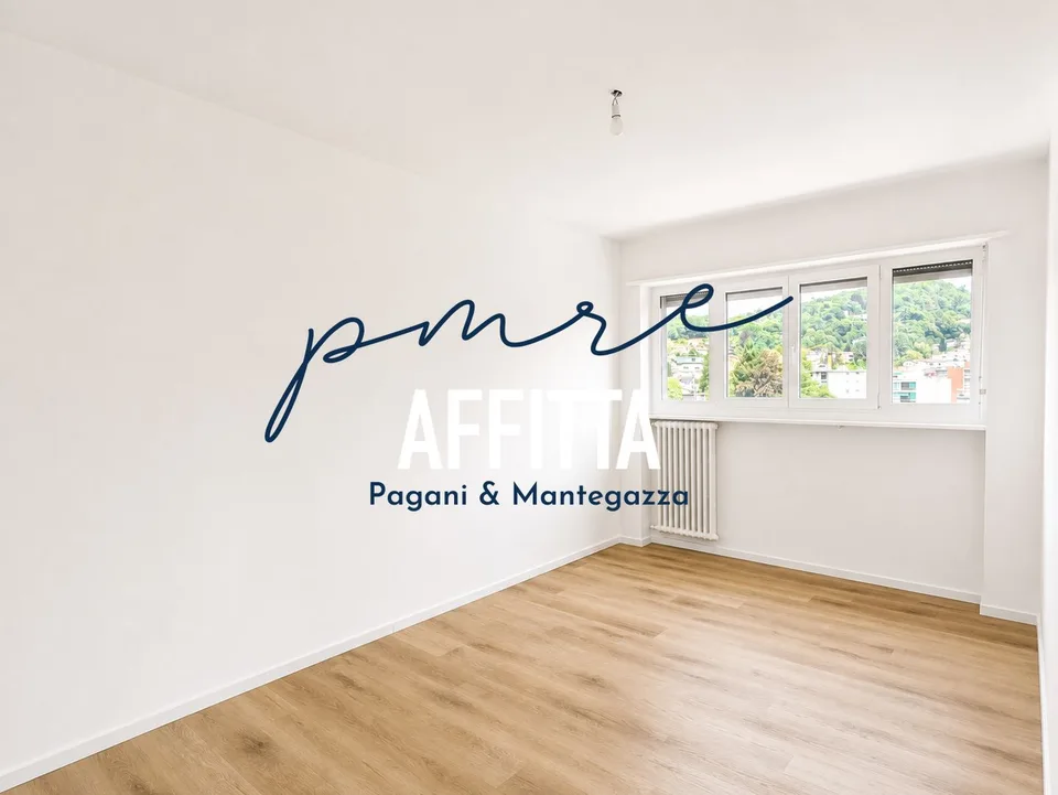 BREGANZONA | 3.5 rooms in strategic position