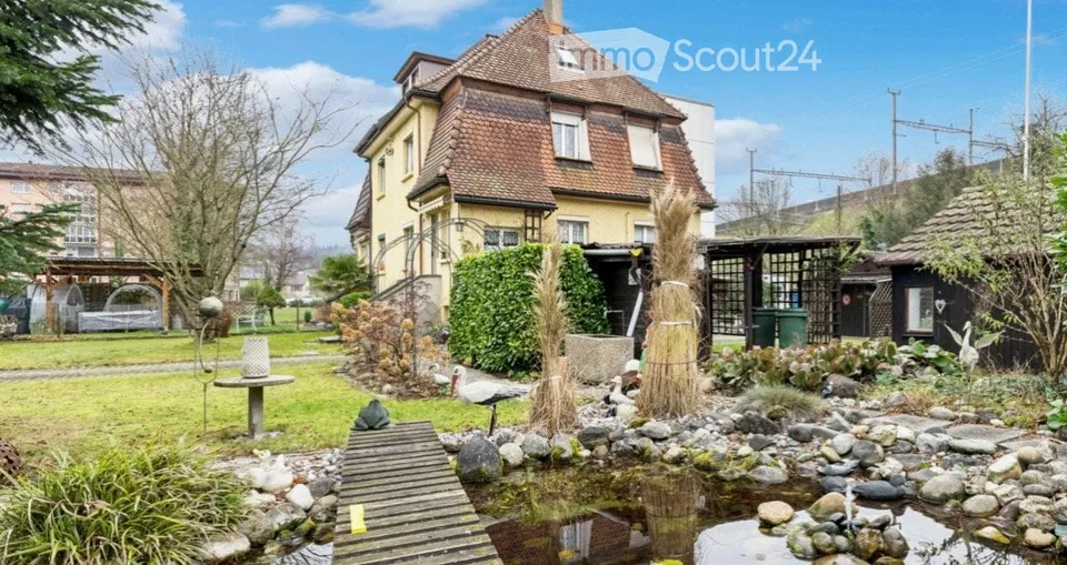 4.5-Zimmer-Doppelhaus mit grossem Garten in Brugg befristet