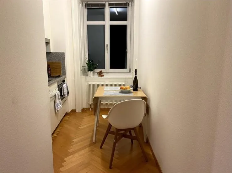 Furnished Studio / 1.5-Room Apartment in Zurich Old Town Available from 16 October 2026