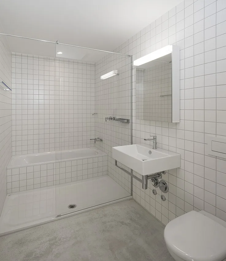 Modern 2.5-room apartment on the 1st floor for rent by arrangement