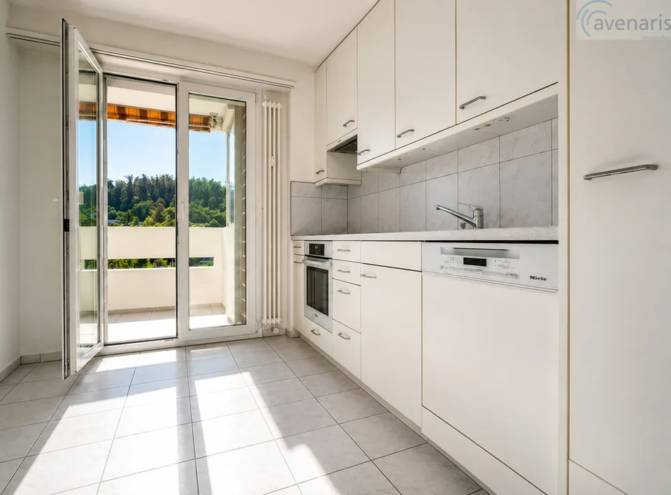 Gepflegte Wohnung mit traumhaftem Ausblick und hohem Wohnkomfort