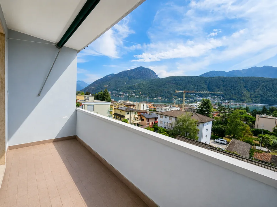 2.5 locali con vista lago