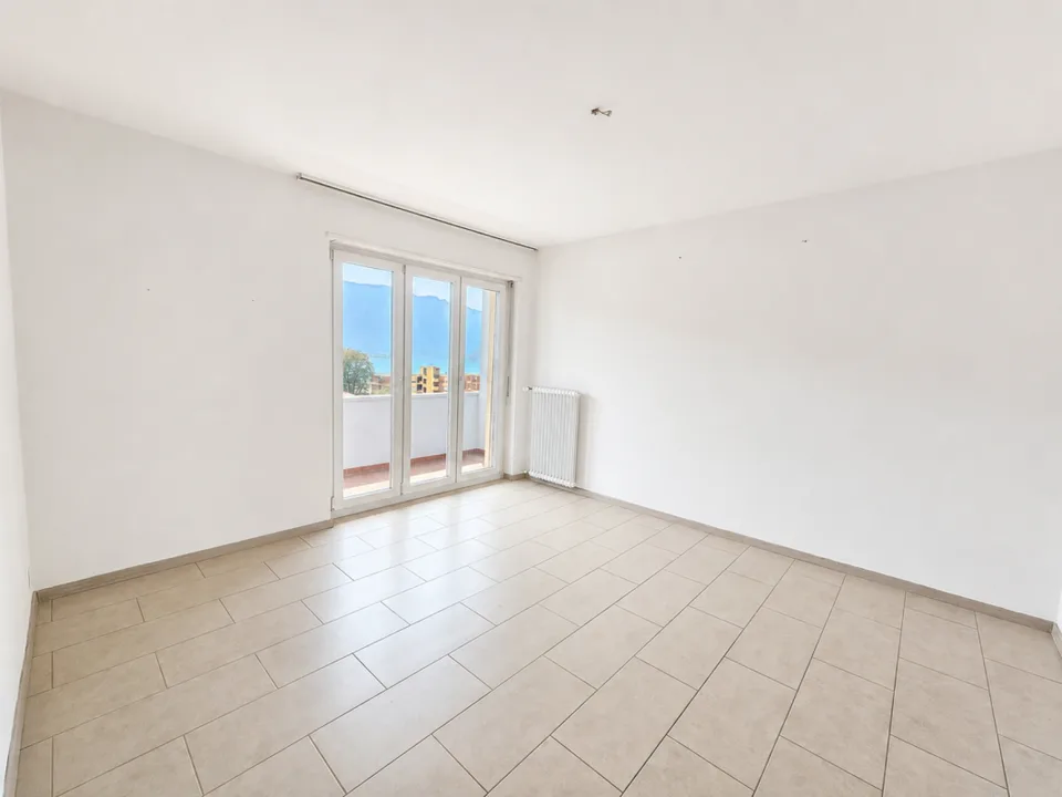 2.5 locali con vista lago
