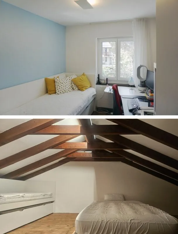 Modernized End Row House with Double Garage, PV System and Generous Garden