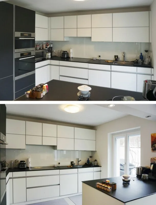 Modernized End Row House with Double Garage, PV System and Generous Garden