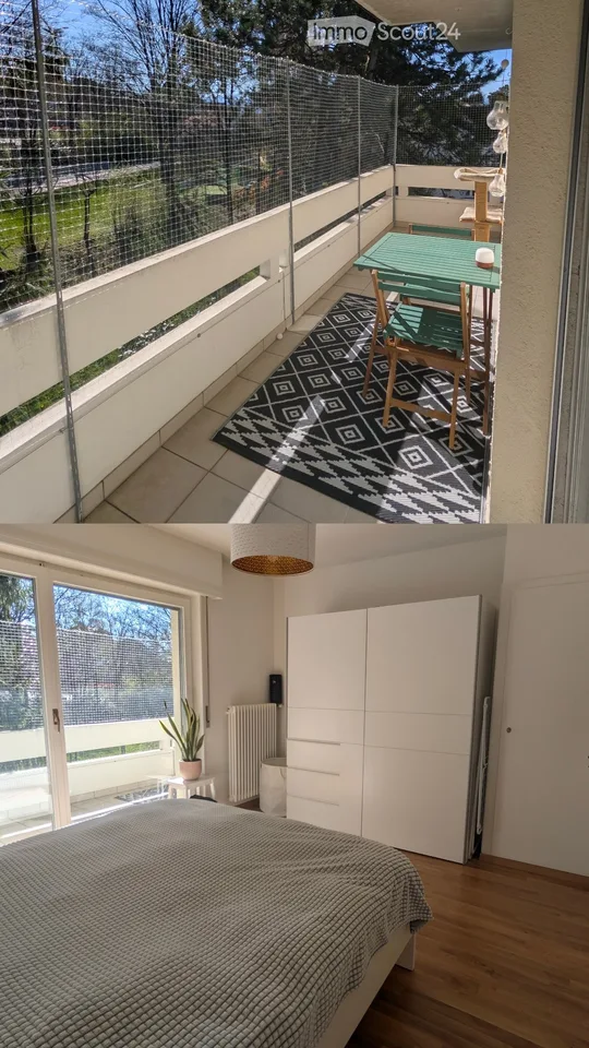 App. 2.5p avec balcon sans vis-à-vis Chailly/Lausanne