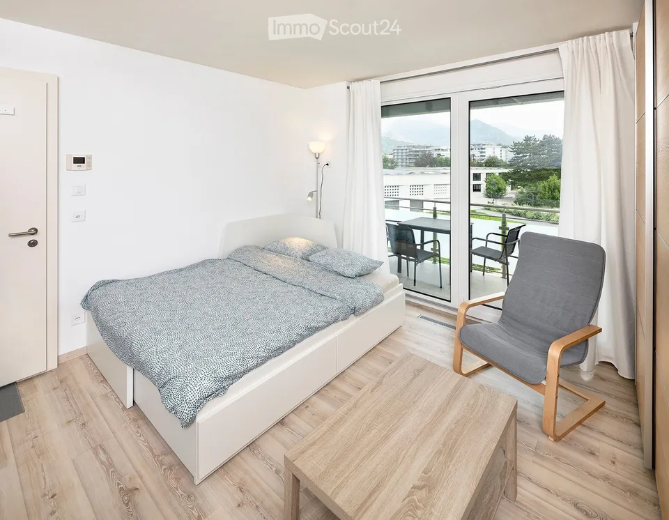 Sion / Studio entièrement meublé avec balcon